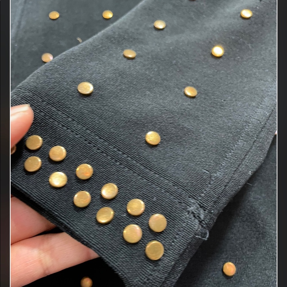 Vintage Tadashi  studded Top - Picture 10 of 10